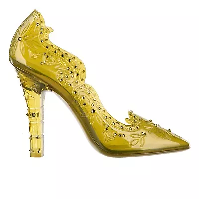 Dolce & Gabbana Crystal Cinderella Court Shoes Heels Transparent Green 39 9 • $802.03