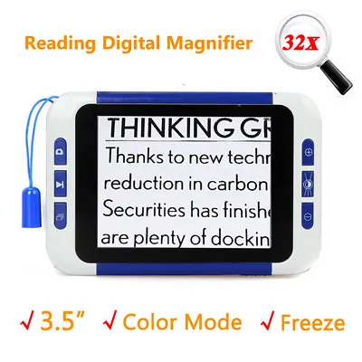 £65.57 • Buy 3.5  4.3  TFT LCD Screen Electronic,Reading Magnifier Low Eyesight-Aiding Tool