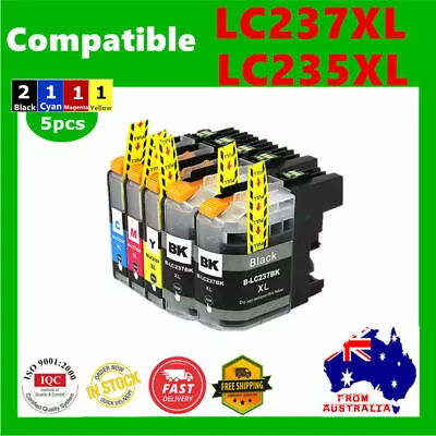 5x 8x 10x Non-OEM LC237XL LC235 XL LC235 Ink For Brother MFC-J4120DW MFC-J4620DW • $24.50