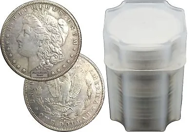 Roll Of 20 Random Year 1878-1904 $1 Morgan Silver Dollars VF To XF • $983.63