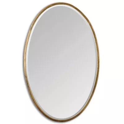 Uttermost Herleva Gold Oval Mirror - 12894 • $261.80