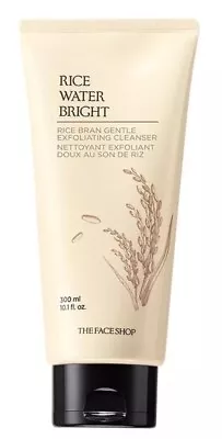 The Face Shop Rice Water Bright Gentle Exfoliating Foaming Cleanser 300ml • $18.99