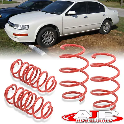 Red Drop Lowering Sport Spring Assembly For 1995-1999 Nissan Maxima A32 GLE/GXE • $57.99