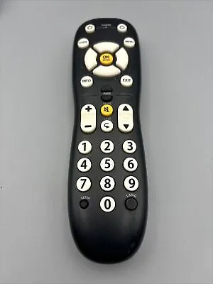 MOTOROLA URC-2068BC1-R Remote Control RC Television  Black TESTED WORKING • $6.79