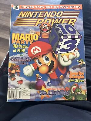 Nintendo Power Volume 117 Mario Party With Rampage 2 Poster • $12