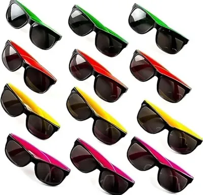 Kids Sunglasses With Uv Protection - Party Favors - 24 Pack - Bulk Pool Party Fa • $13.99