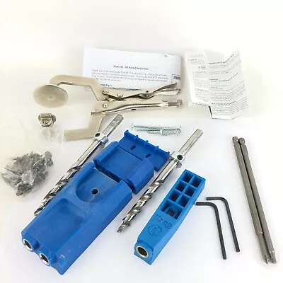 Kreg Pocket Hole Jig Kits Rocket Pocket R1 / R2 Clamp Bit Screws MKJ / MKJK Mini • $40