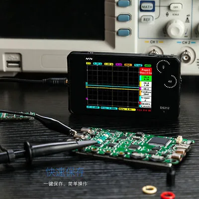 US Seller Nano DSO212 Smart LCD Digital Oscilloscope USB Interface 1MHz 10MSa/s • $95.99