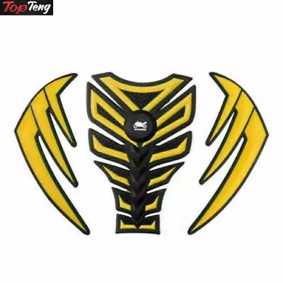 3D Side Tank Pad Protector Gas Motorcycle For Kawasaki Versys Ninja 300/250R SG • $17.61