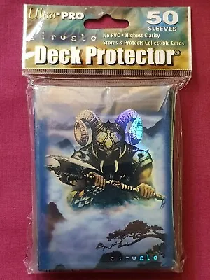 Ultra Pro Card Protector Sleeves CIRUELO BLACK WIZARD Sealed 50 Pack MTG • $25.95