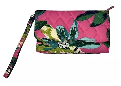 VERA BRADLEY Tropical Paradise 15864-J26 Smartphone Wristlet For IPhone 6 Wallet • $16