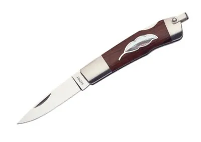 Moki Knife MK-810IL Leaf Ironwood Folding Knife Ambidextrous Stainless VG-10 • $198