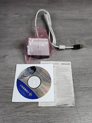 Cherry ST-1044U Standalone USB Chip Card Reader Manual + Software  • $19.96