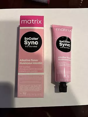 Matrix SoColor Sync 8A Medium Blonde Ash 2 OZ Alkaline Toner • $12.99