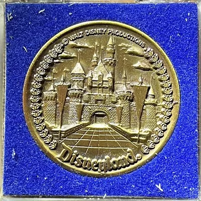 Vintage Disneyland Coin 5 Lands & Main Street USA. Beautiful Bronze Medallion! • $19.99