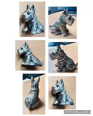 Vintage Scottish Terrier Scottie Scotty Dog Metal Figurine • $25