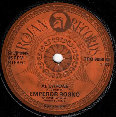 £25.99 • Buy Emperor Rosko / Roland Alphonso - Al Capone / Phoenix City (7 , Single)