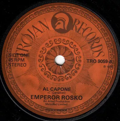 £25.99 • Buy Emperor Rosko / Roland Alphonso - Al Capone / Phoenix City (7 , Single)