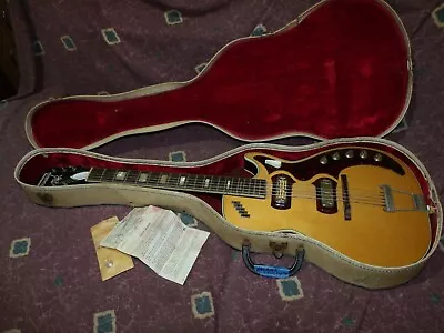 Vintage 1959 Harmony Stratotone H49 Jupiter All Original Excellent • $2100