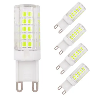 5pcs G9 Led Light Bulb 64-2835 SMD LED 5W 110V 120V Ceramics Light White Lamp H • $13.48