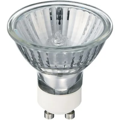 £8.95 • Buy 20W, 35w Or 50w GU10 Long Life Halogen Reflector Lamp Dimmable Spot Light Bulb
