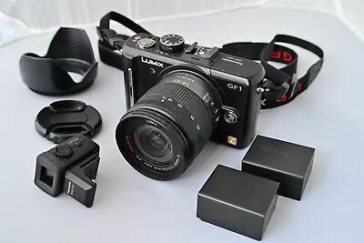 Panasonic Lumix DMC-GF1 Digital Camera Complete With Rare EVF And 14-45mm Lens • $395