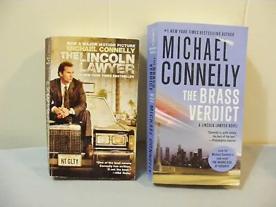 Lot Of 2 MICHAEL CONNELLY - Mysteries - LINCOLN LAWYER 1st 2- Pbs  FREE SHIP • $9.95