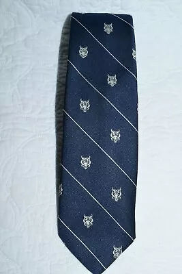 Vintage The Wolf Trap Farm Park Tenth Anniversary Men's Navy Blue Neck Tie  • $12