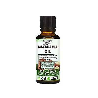 £2.20 • Buy Macadamia Nut Oil | Cold Pressed 100% Pure - Massage, Hair & Treatment 10ml
