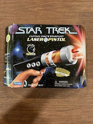 1997 Playmates Star Trek Captain Pike's Starfleet Laser Pistol #0030398 • $29.99