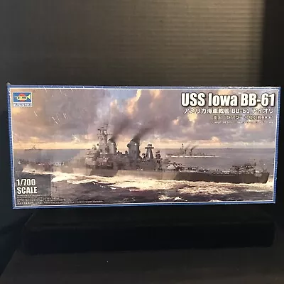 Trumpeter 06749 Uss Iowa Bb-61 Model Kit-nib-1/700 Scale • $46.75