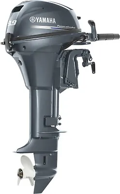 YAMAHA F9.9LMHB 9.9 HP Outboard Motor 20 Inch Shaft Manual Start New In Box • $2500