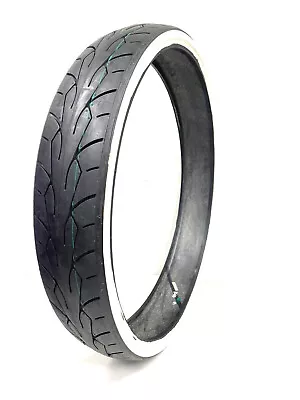 Vee Rubber 26  Monster White Wall Front Tire 120/50-26 Hd Flhx Street Glide   • $209.99