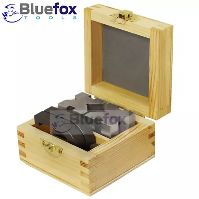 $46.87 • Buy Precision Engineers Vee Blocks 90 Degree Clamp Set - Hardened Steel V Block