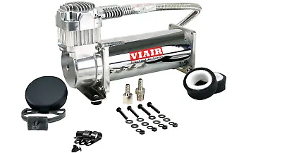 Viair 444C Chrome Constant Duty Truck Mount Air Compressor - 12 Volt 200 PSI • $257.21