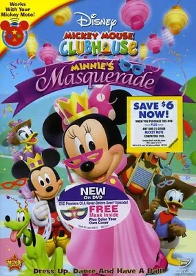 Mickey Mouse Clubhouse: Minnie's Masquerade - DVD • $5.49