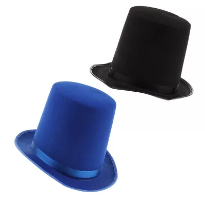 Adult Top Hat Tall Magician Hat Magic Hat Top Hat Wizard Magician Costume • £10.39