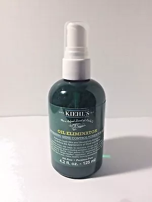 Kiehl's Oil Eliminator Refreshing Shine Control Spray Toner For Men 4.2oz/125ml • $41.99