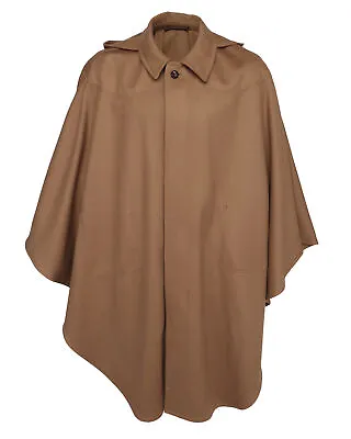 NWT STEINBOCK CAPE Försterkragen Coat Loden Wool Alpaca Camel Luxury Austria • $429