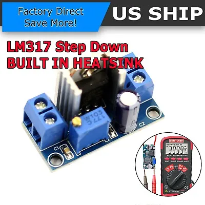 $4.49 • Buy Lot LM317 DC-DC 2A Buck Adjustable Step-down Power Supply Converter Module