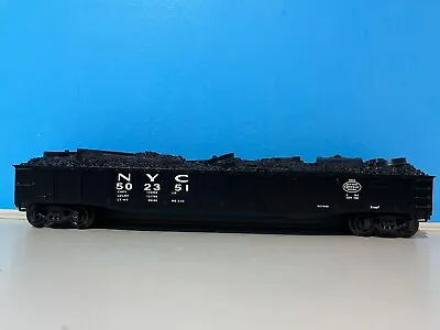 K-Line Trains NYC Die Cast Gondola W/Scrap Load • $29