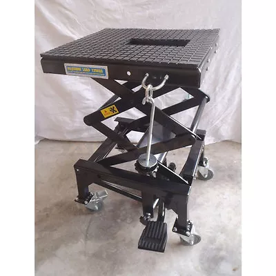 HYDRAULIC Dirt Bike Motorcycle Scissor Lift Stand - ATV KTM Yamaha Honda Suzuki • $249