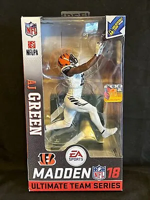 EA Sports Madden 18 Ultimate Team Series 1 AJ Green Action Figure MIB Chase NEW! • $26.45