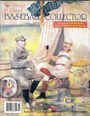 Vintage & Classic Baseball Collector Magazine  Issue # 16   VCBC • $8