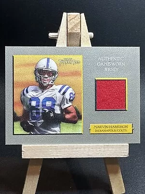 2006 Topps Turkey Red Marvin Harrison Authentic Game Worn Jersey- Colts • $4.99