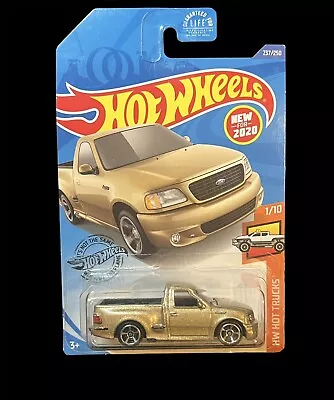 Hot Wheels '99 Ford F-150 SVT Lightning Gold Color 237/250 HW Safe Ship HTF • $12.99