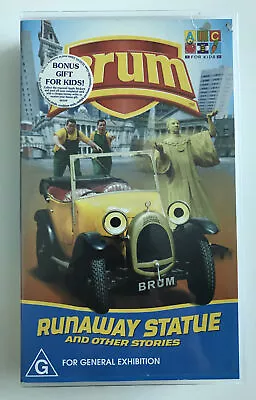 Brum Runaway Statue & 5 Stories Abc For Kids Video Ragdoll 2002 • $28.70