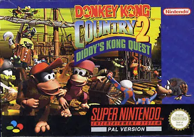 $197.99 • Buy Game | Super Nintendo SNES | Donkey Kong Country 2
