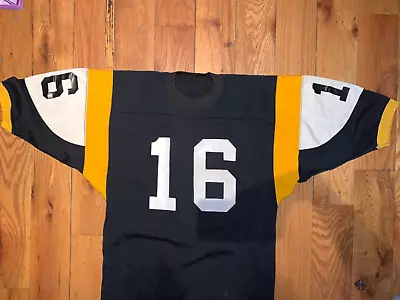 Vintage Hanesport Durene Football Jersey College Large 60s Hanes Steelers Iowa • $55