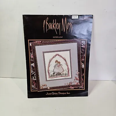 P Buckley Moss Sister Love Cross Stitch Pattern June Grigg Designs #131 Needle • $5.99